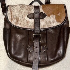Filson Leather Ranch Bag Rare Field Satchel